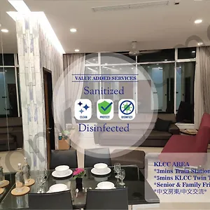  Apartment 5 Star & Luxury Near Klcc/ Kl City Centre